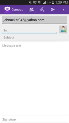 Email Yahoo Mail - Android App android App screenshot 2