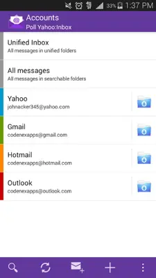 Email Yahoo Mail - Android App android App screenshot 4