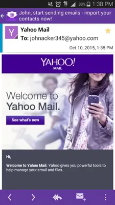 Email Yahoo Mail - Android App android App screenshot 5